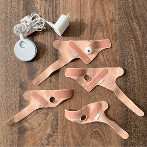 Owlet Dream Sock - FDA-Cleared Smart Baby Monitor Dusty Rose Color